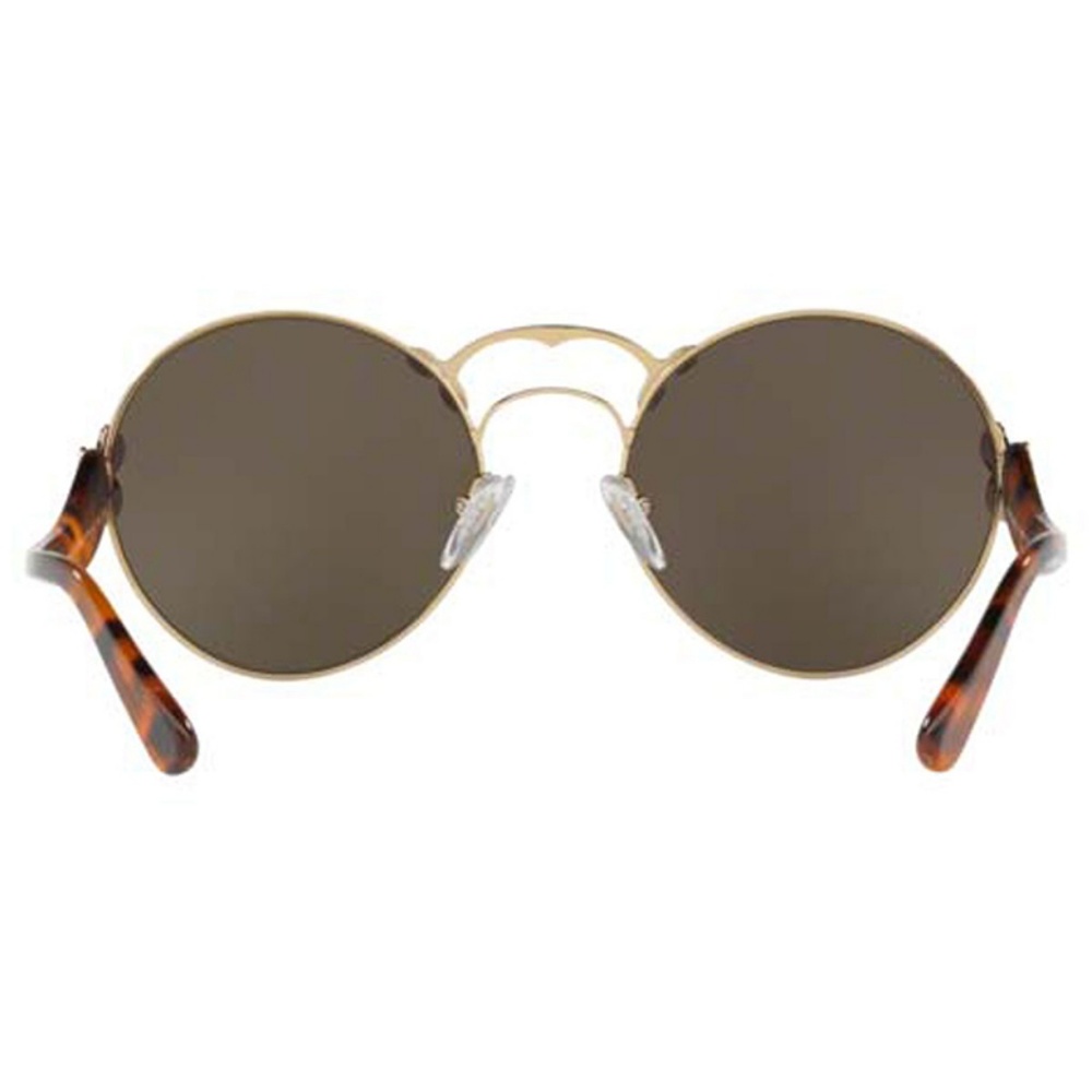 Prada Sunglasses Pale Gold/Silver w/Green - Picture 4 of 5